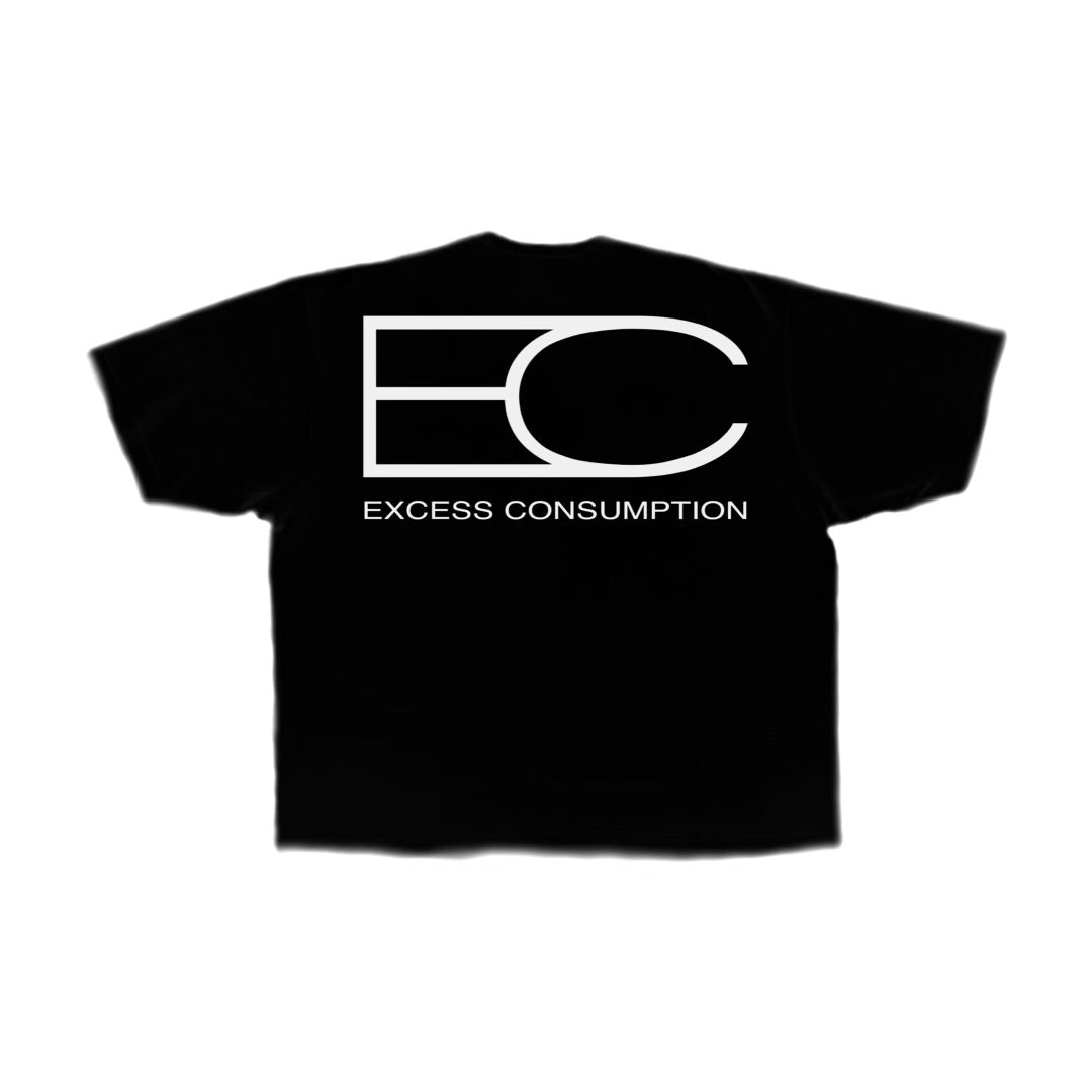 EC Signature Oversized Tee - Black