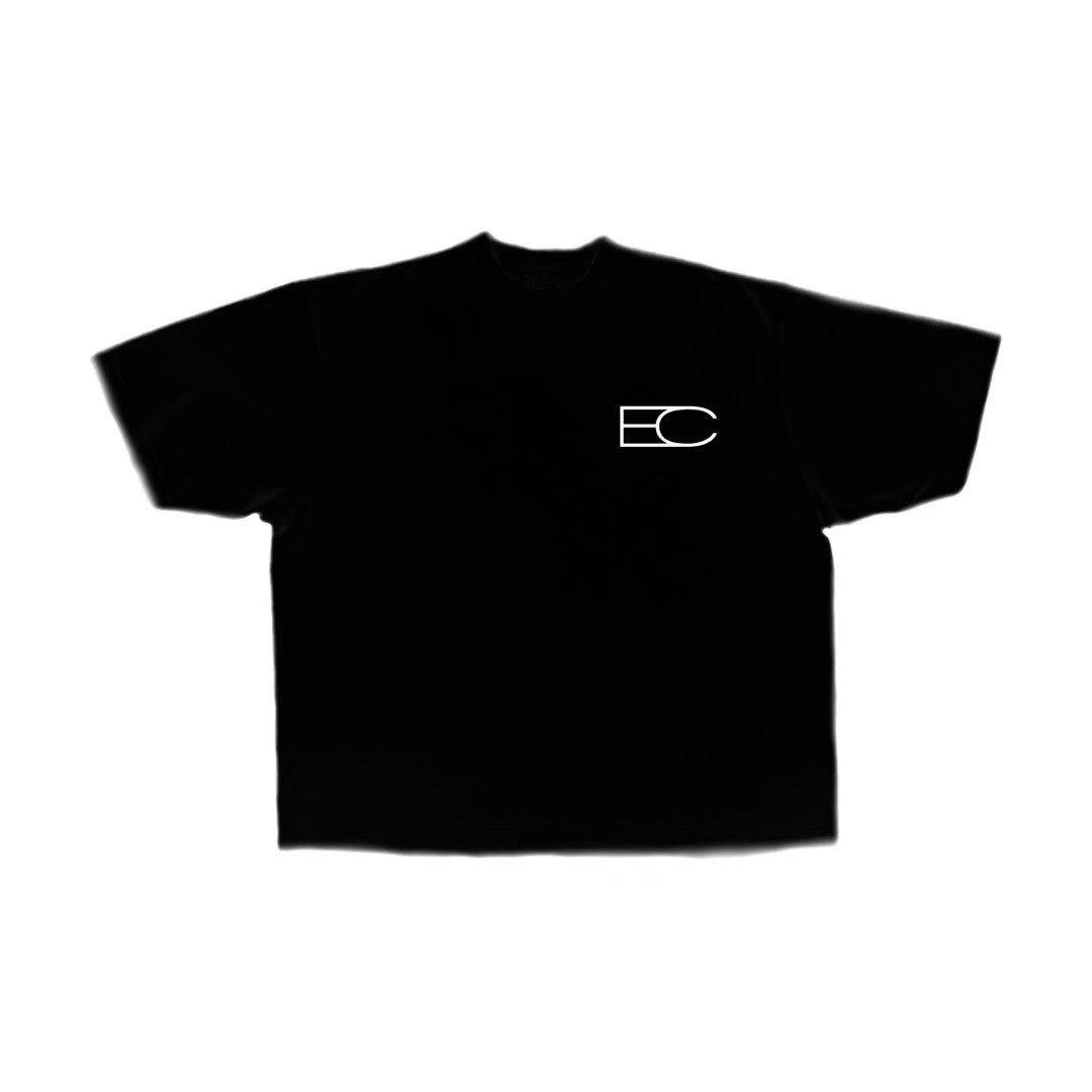 EC Signature Oversized Tee - Black